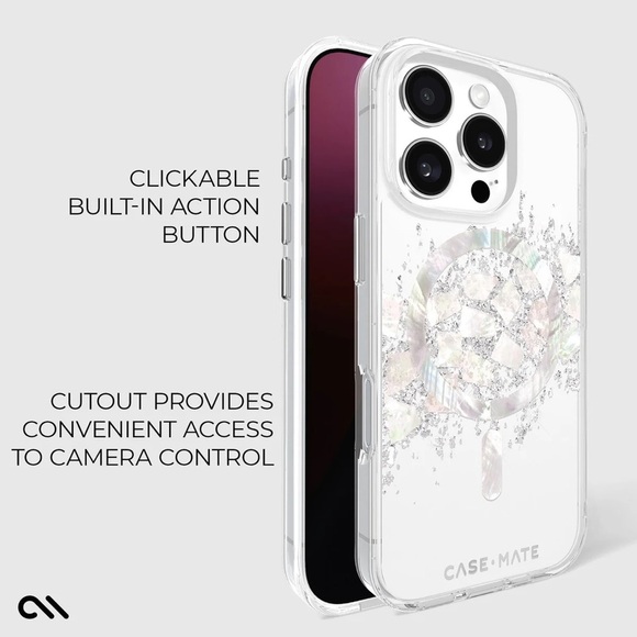 CASE • MATE
Touch of Pearl MagSafe
IPHONE 16 PRO
$50 USD - Picture 6 of 14